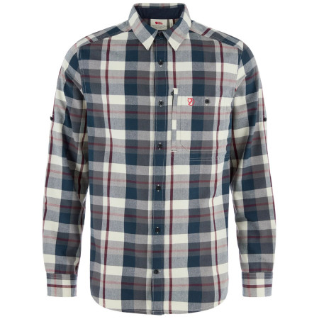 Muška košulja Fjällräven Fjällglim Regular Shirt M plava Dark Navy-Chalk White