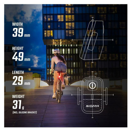 Zadnje svjetlo Sigma Hiro 10