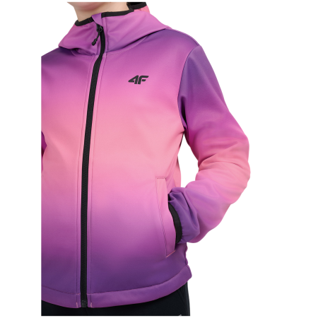 Dječja softshell jakna 4F Softshell Jacket F603 Multicolour 3 Allover