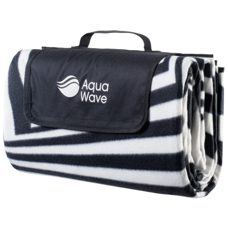 Deka za piknik Aquawave Opti Blanket crna/bijela