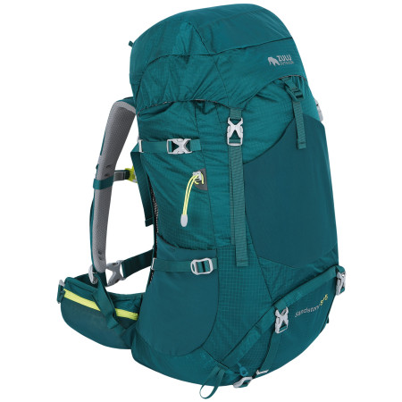 Turistički ruksak Zulu Sandstone 55+5 L zelena green