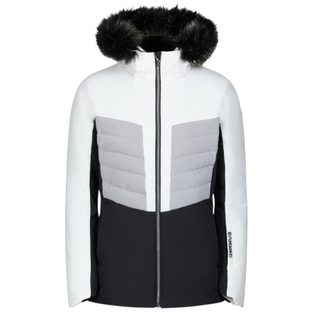 Ženska zimska jakna s krznom Fundango Salina II Padded Jacket bijela white