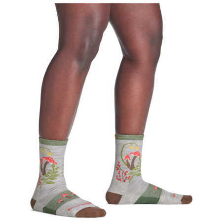 Ženske čarape Darn Tough Mellow Mushrooms Micro Crew Lightweight With Cushion