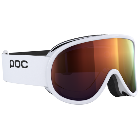 Skijaške naočale POC Retina bijela/narančasta White/Partly Sunny Orange ONE