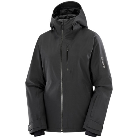 Ženska jakna Salomon Highland Jacket W crna DEEP BLACK