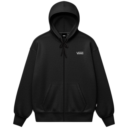 Muška dukserica Vans Left Chest Full Zip crna Black
