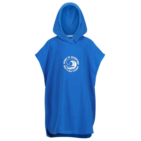 Dječji pončo Regatta Kids Towel Robe plava Oxford Blue
