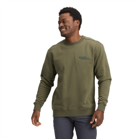 Muška dukserica Black Diamond M Mini Stacked Crewneck