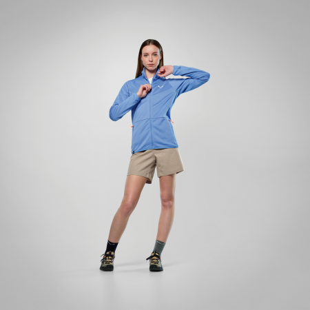 Ženska funkcionalna dukserica Salewa Puez Cammino Pl Jkt W