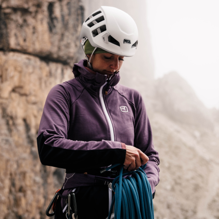 Ženska jakna Ortovox Fleece Rib Hoody W