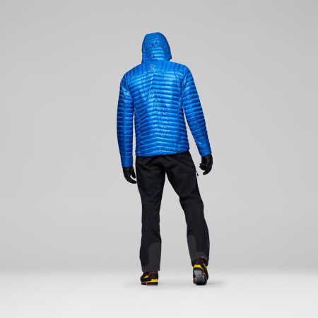 Muška pernata jakna Norrona trollveggen down800 super light Hood