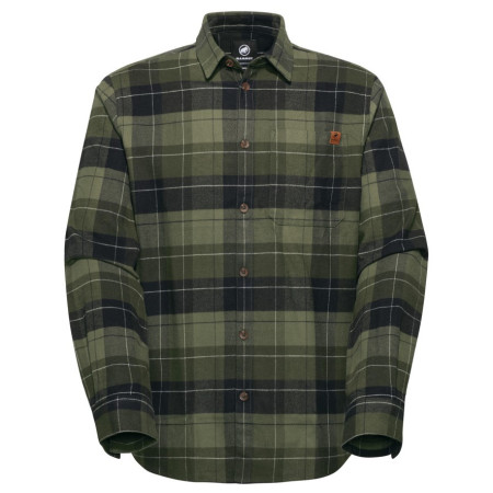 Muška košulja Mammut Trovat Longsleeve Shirt Men zelena/crna 40299 marsh-black