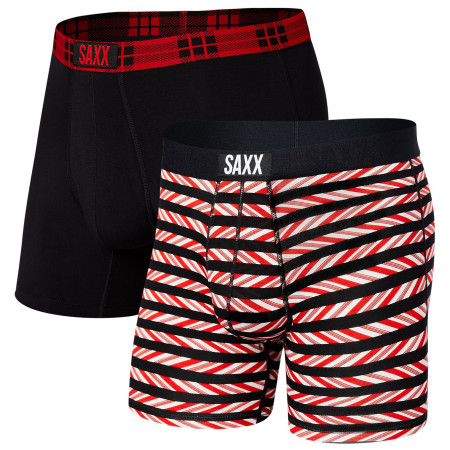 Bokserice Saxx Vibe Super Soft BB 2Pk crvena/crna