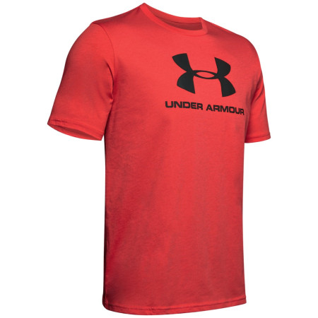 Muška majica Under Armour Sportstyle Logo SS crvena red