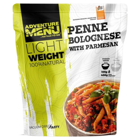 Dehidrirana hrana Adventure Menu Penne s Bolognese umakom 400 g