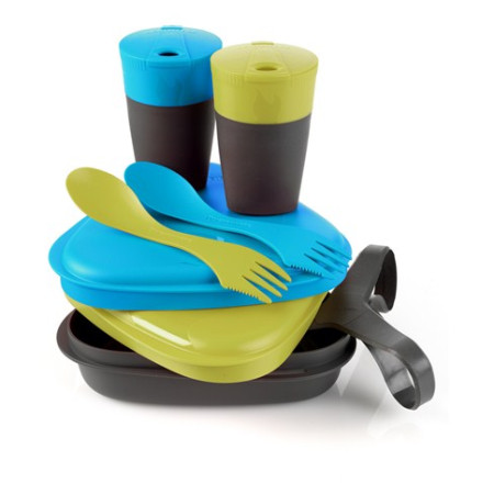 Posuđe Light My Fire Pack´n Eat Kit plava/zelena Lime/CyanBlue