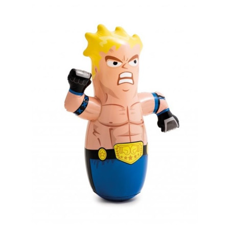 Lutka na napuhavanje Intex 3-D Bop Bags 44672NP žuta