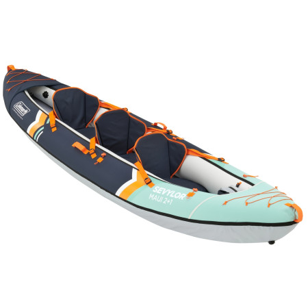 Kajak na napuhavanje Sevylor Maui 2+1 Kit crna/plava