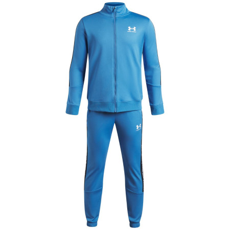 Trenirka Under Armour UA B Icon Knit Tracksuit Aegean Blue plava Aegean Blue / / White