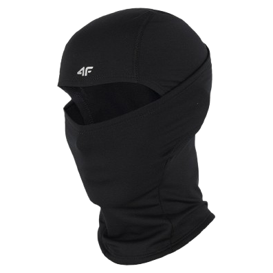 Podkapa 4F Balaclava U121 crna DEEP BLACK