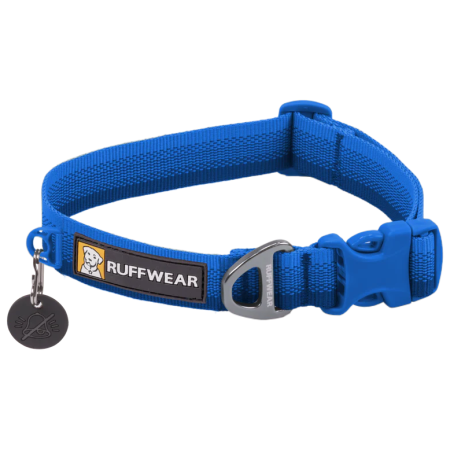 Ogrlica za psa Ruffwear Front Range™ Collar plava Blue Pool