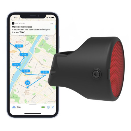 Lokot za bicikl Invoxia Bike Tracker GPS crna black