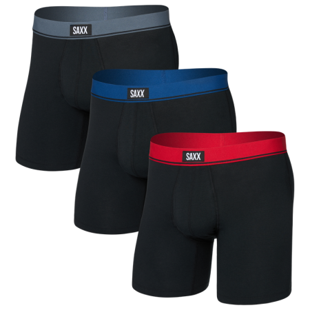 Muške bokserice Saxx Essential Cotton Boxer Brief Fly 3Pk