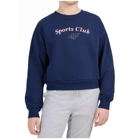 Dječja dukserica 4F Sweatshirt F2708 Dark Blue tamno plava Dark Blue