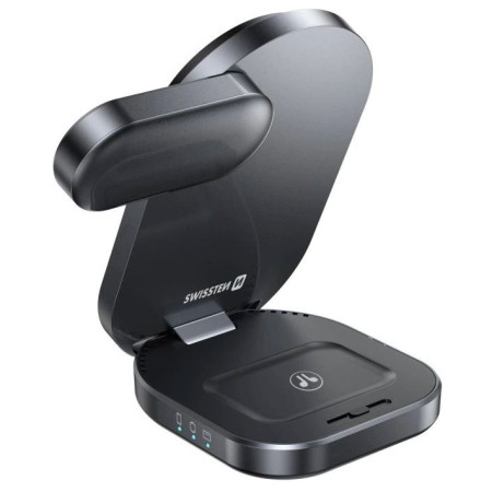 Bežični punjač Swissten MagBase 3-in-1
