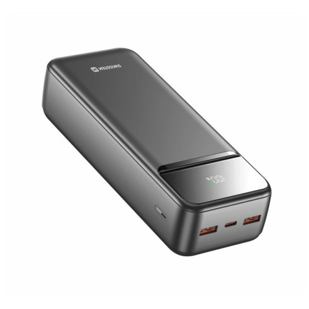 Power bank eksterne baterije Swissten Power Line II 30000 mAh crna black