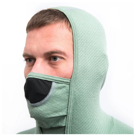 Muške funkcionalne majice Sensor Merino DF dugi rukav s kapuljačom