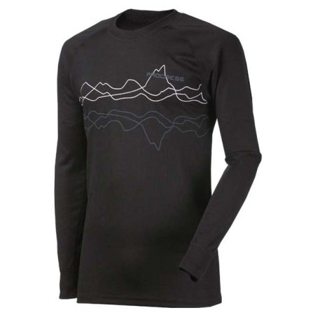 Muška majica Progress Triko NDR PRINT 1DP dl.r. crna Black