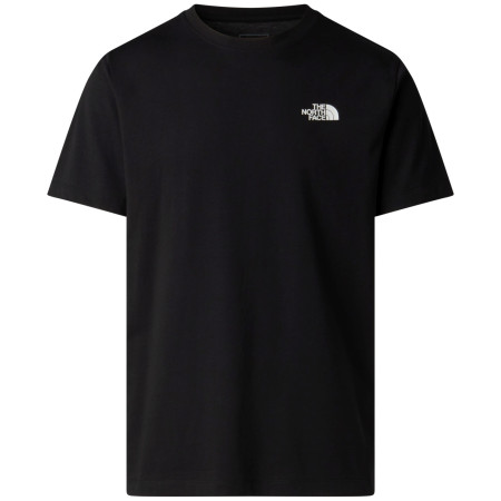 Muška majica The North Face M Mountain Sketch Regular Short Sleeve crna TNF BLACK