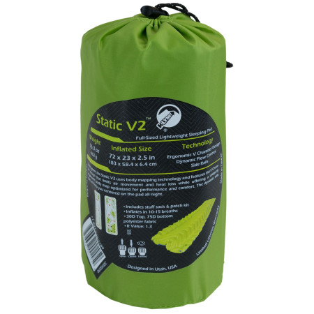 Strujnjača na napuhavanje Klymit Static V2