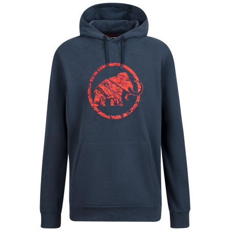 Muška dukserica Mammut ML Hoody (2020) plava / crvena MarineMelangePrt