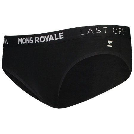 Ženske funkcionalne gaćice Mons Royale Folo Brief crna Black