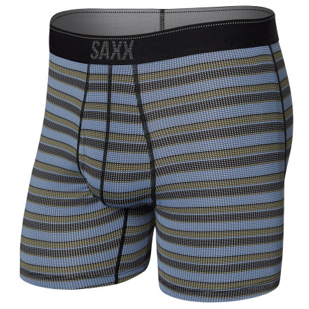 Bokserice Saxx Quest Quick Dry Mesh Boxer Brief Fly Solar siva