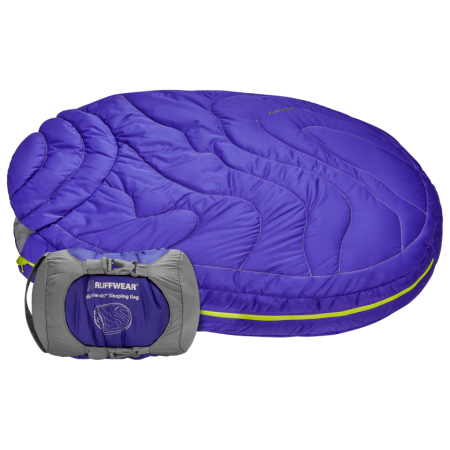 Vreća za spavanje za psa Ruffwear Highlands™ Sleeping Bag Large Ljubičasta Huckleberry Blue