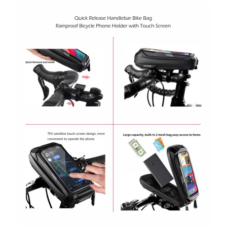 Vodootporna futrola Swissten WATERPROOF BIKE HOLDER