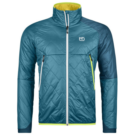 Muška jakna Ortovox Swisswool Piz Vial Jacket M plava mountain blue