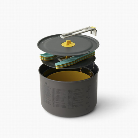 Set posuđa Sea to Summit Frontier UL Two Pot Cook Set 4P 14 Piece