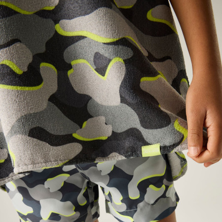 Dječji pončo Regatta Kids Towel Robe DrkStrmCamo