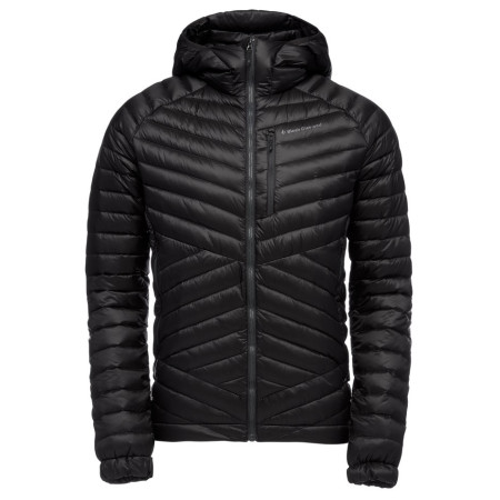 Muška pernata jakna Black Diamond Approach Down Hoody crna