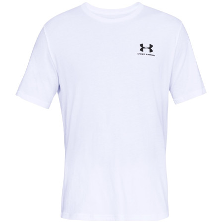 Muška majica Under Armour Sportstyle Left Chest SS bijela White