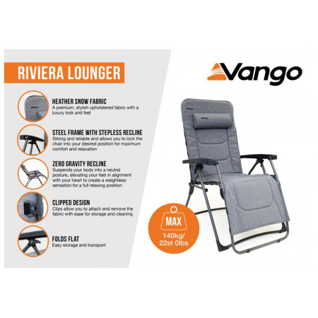 Stolice Vango Riviera Lounger