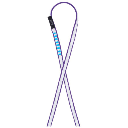 Ušivena petlja Beal Dyneema 10 mm (120 cm) bijela/ljubičasta Violet