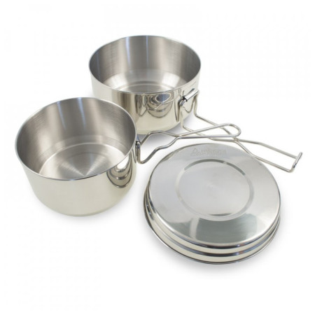 Posuda od nehrđajućeg čelika Yate trodijelna