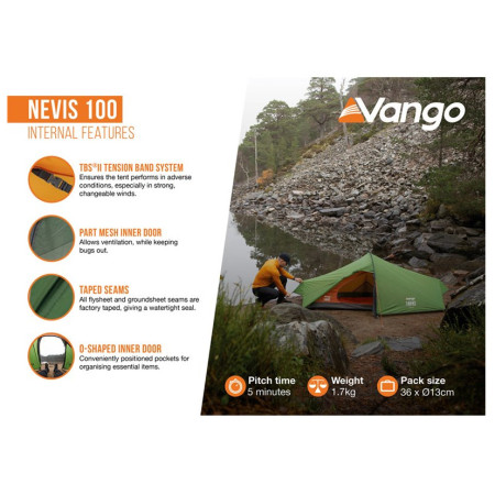 Turistički šator Vango Nevis 100