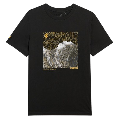 Muška majica 4F Tshirt M3122 crna DEEP BLACK