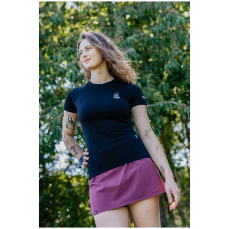 Ženska majica Zulu Merino Fire 160 Short